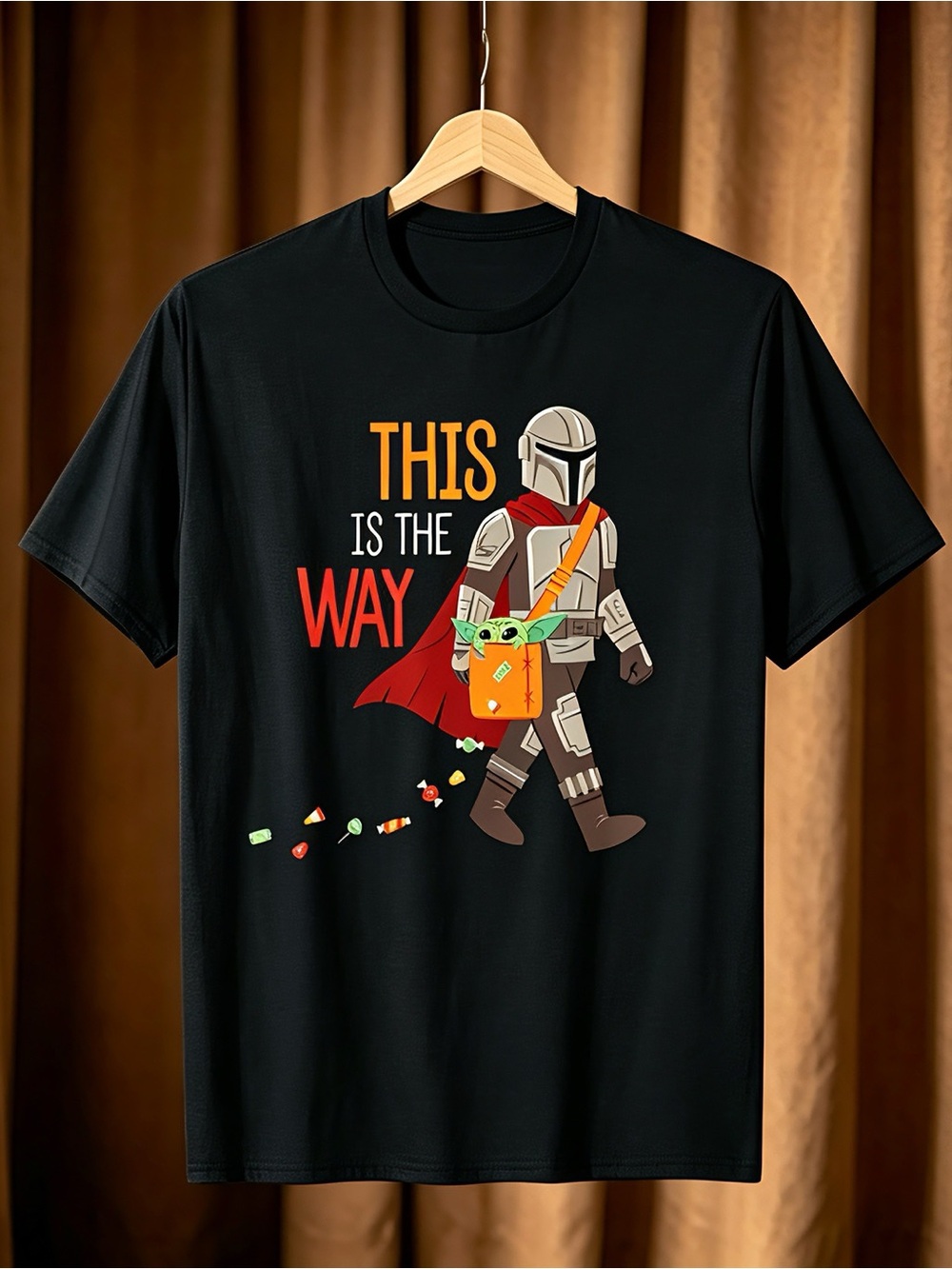 The Mandalorian Grogu This is The Way Halloween Unisex T-Shirt